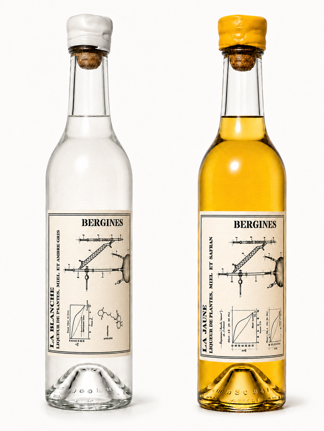 Lot mixte — Une Jaune et une Blanche